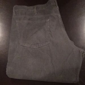 Men’s Grey corduroy pants 38x30